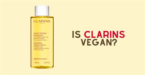 is clarins vegan.